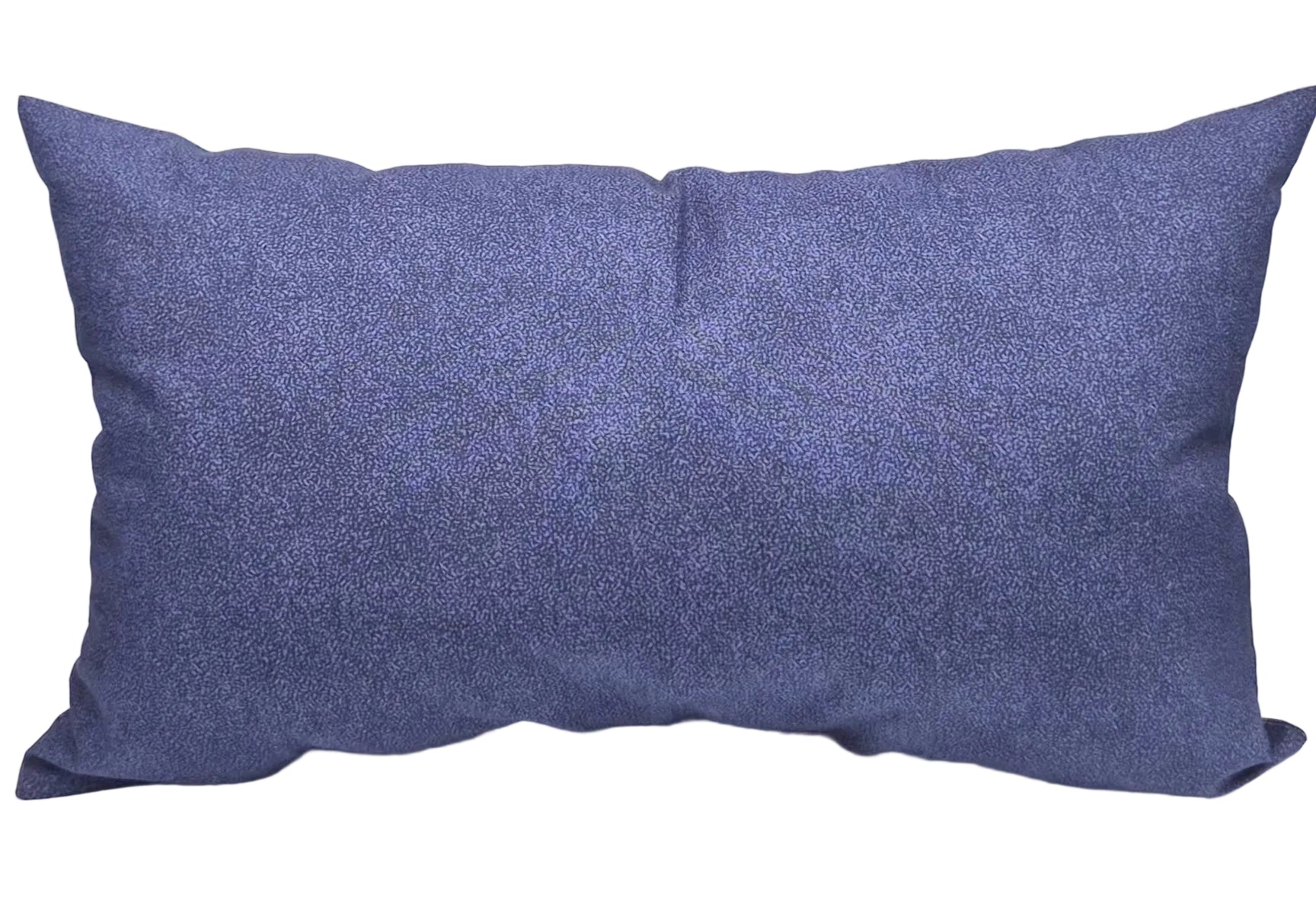 A rectangular navy blue pillow.